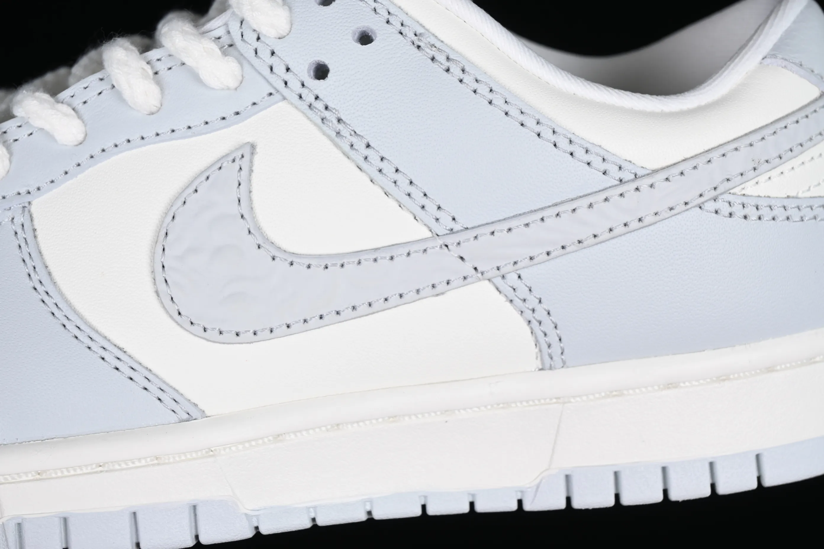 All categories Nk SB Dunk series Nk SB Dunk Low low-top sneakers Y version Nk Dunk Low "Needlework" embossed gray SB low-top sports and leisure sneakers FJ4553-133